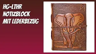 BEWERTUNG (2025): HG-LTHR Notizblock mit Lederbezug. Infos