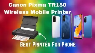 Canon Pixma TR150 Wireless Mobile Printer | Review 2024