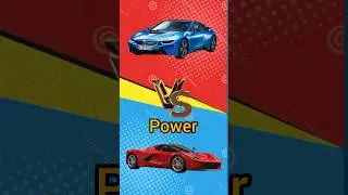 Laferrari VS bmw i8 sub=i love you #vs #shorts