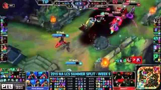 Impulse  VS Gravity  Highlights   2015 NA LCS Summer W5D1