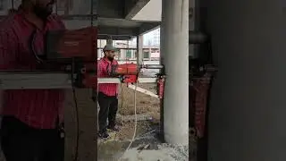 concrete core cutting test