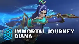 Immortal Journey Diana Wild Rift Skin Spotlight