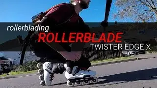 Rollerblader rollerblades Rollerblade Twister Edge X - inline skating freeride - patins/rolki