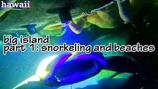 Hawaii's Big Island Part 1: Kona, Snorkeling and Beaches!