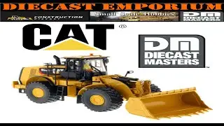 1:50 Scale Diecast Masters CAT 980K Wheel Loader Rock Bucket Core Classics Unboxing & Review