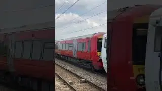 Greater Northern Class 387119 And Ex Gatwick Express Class 387205 Arriving Into Waterbeach