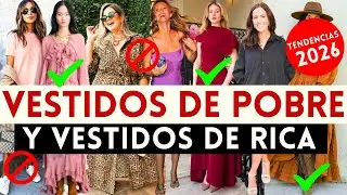 🔴&iexcl;Los 10 VESTIDOS Que Te Hacen Parecer POBRE!