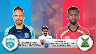 CPL 2021 SLK vs GUY Dream11, SLK vs GUY Dream11 Prediction, SLK vs GUY Dream11 Team, SLK vs GAW