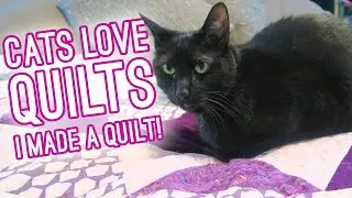 Making a Modern Triangle Quilt