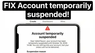 FIX TikTok Account Temporarily Suspended | Recover Suspended TikTok Account