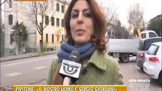 TG PADOVA (24/01/2017) - PIPITONE: &laquo;IL NOSTRO UOMO E&rsquo; SERGIO GIORDANI&raquo;