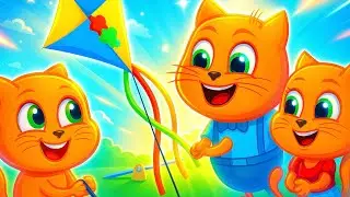 Cats Family in English - CENTRAL PARK Cartoon for Kids 4K