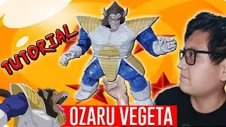 Hazlo tú mismo: Cómo hacer la transformación de Ozaru Vegeta con cartón