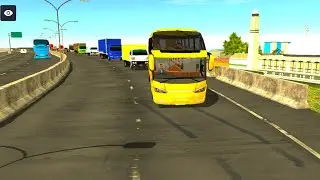 Euro Bus Driving Game Public Transportation 2024 Indonesia Bus Simulator New Android Gameplay part39