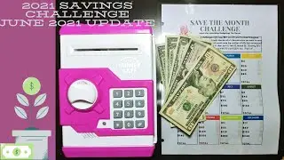 Save The Month Challenge| Savings Challenge| 2021 Savings Challenge |June 2021 Savings Challenge