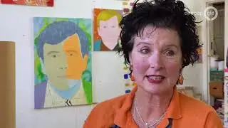 Kunstenares Hanni Stolker Uit met Esther