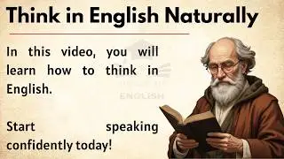 Think in English, Speak with Confidence | Stop Translating & Start Talking | Improve English Fluency