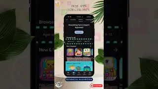 Top Play Store Apps for Kids: Learn & Play Smart! | #playstore | #shorts