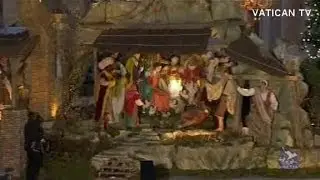 Vatican nativity scene unveiled