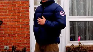 BEST DESIGNER PUFFER! Canada Goose Puffer Fusion Jacket in Navy Blue (Review)