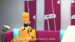 Baby the Brainless Shorts - Crash Test Dummy Talk Show - Full Short