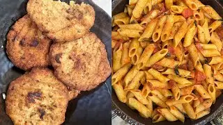طريقة عمل تشيكن تندرز - مكرونة بالصوص الأحمر والريحان | المطعم مع الشيف محمد حامد