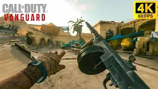 Call of Duty Vanguard Multiplayer Gameplay PPSH-41 Weapon No Commentary 4K