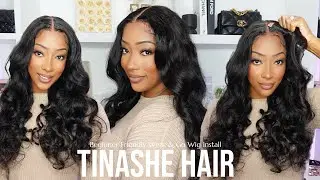 My MOST Beginner Friendly Wig Install | No Experience Needed! | Ft. Tinashe Hair