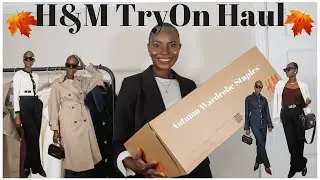 *Новинка* Примерка H&M | Базовые вещи для осеннего гардероба H&M + аксессуары