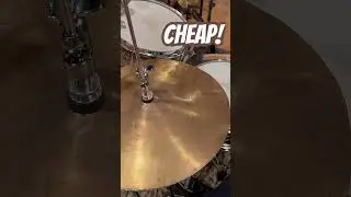Even cheaper hi hats... #cymbals #hihat #drumhack #drumsounds #strajkstudios