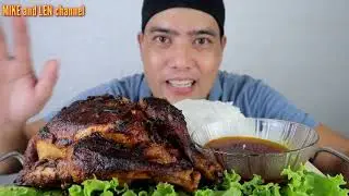 ASADONG MANOK | FILIPINO FOOD MUKBANG | MUKBANG PHILIPPINES | MIKE and LEN