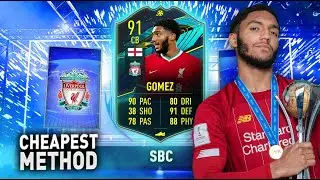 🐀🐀🐀 91 MOMENTS Joe Gomez SBC! (CHEAPEST SOLUTION) - #FIFA21​