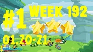 Angry Birds Friends - Tournament Week 192 20-21.01 Level 1