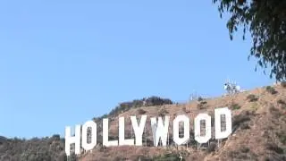 Hollywood Sign Location Mount Lee Los Angeles California CA USA