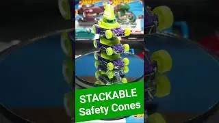 Hot Wheels Let's Race CONE SHAKER NeoN GReeN 2025N case #hotwheels #diecast #safety #car #collection
