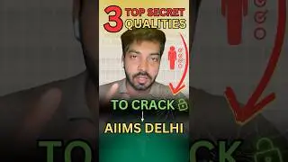How Cracked AIIMS Delhi TwiceI!!🔥 #neet2026