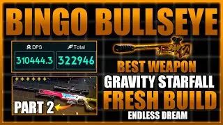 ONCE HUMAN ENDLESS DREAM BINGO BULLSEYE 300K DPS BUILD MOBILE BEGINNER🥶-RAID ZONE -GRAVITY INVERSION