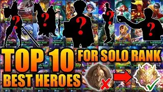 TOP 10 BEST HEROES FOR SOLO RANK in MOBILE LEGENDS 2019 SEASON 11