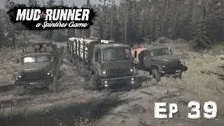 Hardcore Downhill COMPLETE! | Spintires: MudRunner w/ Dragon | Ep 39