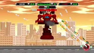 Heavy Weapon: Atomic Tank. Mission: Mission 9 (2 Players White and Red).