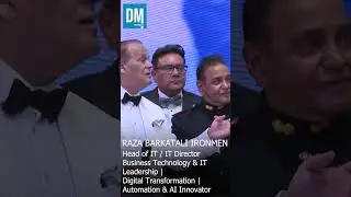 Honouring Raza Barkat Ali a Digital Transformation Leader with Excellence Award | Sky 522