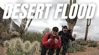 ISN'T THE DESERT SUPPOSED TO BE DRY? Pinnacle Peak Hike Scottsdale, AZ