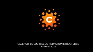 Calenco 4.0, logiciel de r&eacute;daction structur&eacute;e