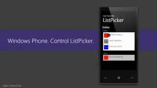 Windows Phone - Control ListPicker
