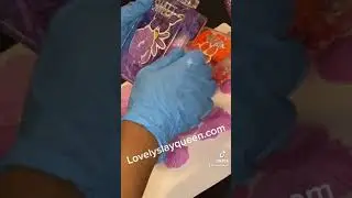 Perfume case for lip gloss