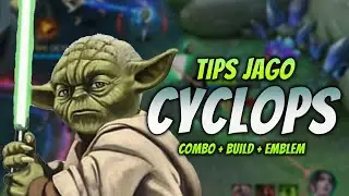 CARA MAIN CYCLOPS BUFF ! & COMBO CYCLOPS + EMBLEM & BUILD TERSAKIT 2023 ! | CYCLOPS GAMEPLAY