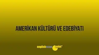 Amerikan Kültürü ve Edebiyatı - BÖLÜM TANITIMI
