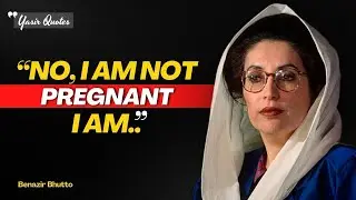 Top 20 Benazir Bhutto Quotes - English Quotes of Benazir Bhutto
