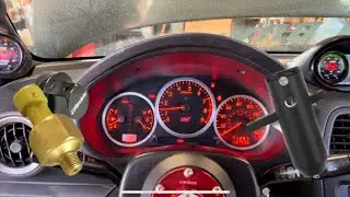 УСТАНОВКА STI CLUSTER 2005 WRX (установка датчика давления масла и т.д.)