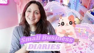 Small Business Diaries ✿ Introducing a new Character, ending my Kickstarter and packing orders